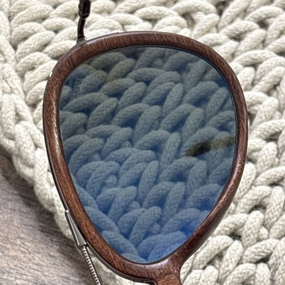 Web Eyewear Polarized Wood Grain Aviator Sunglasses 50th Anniversary Collection - Picture 7 of 10